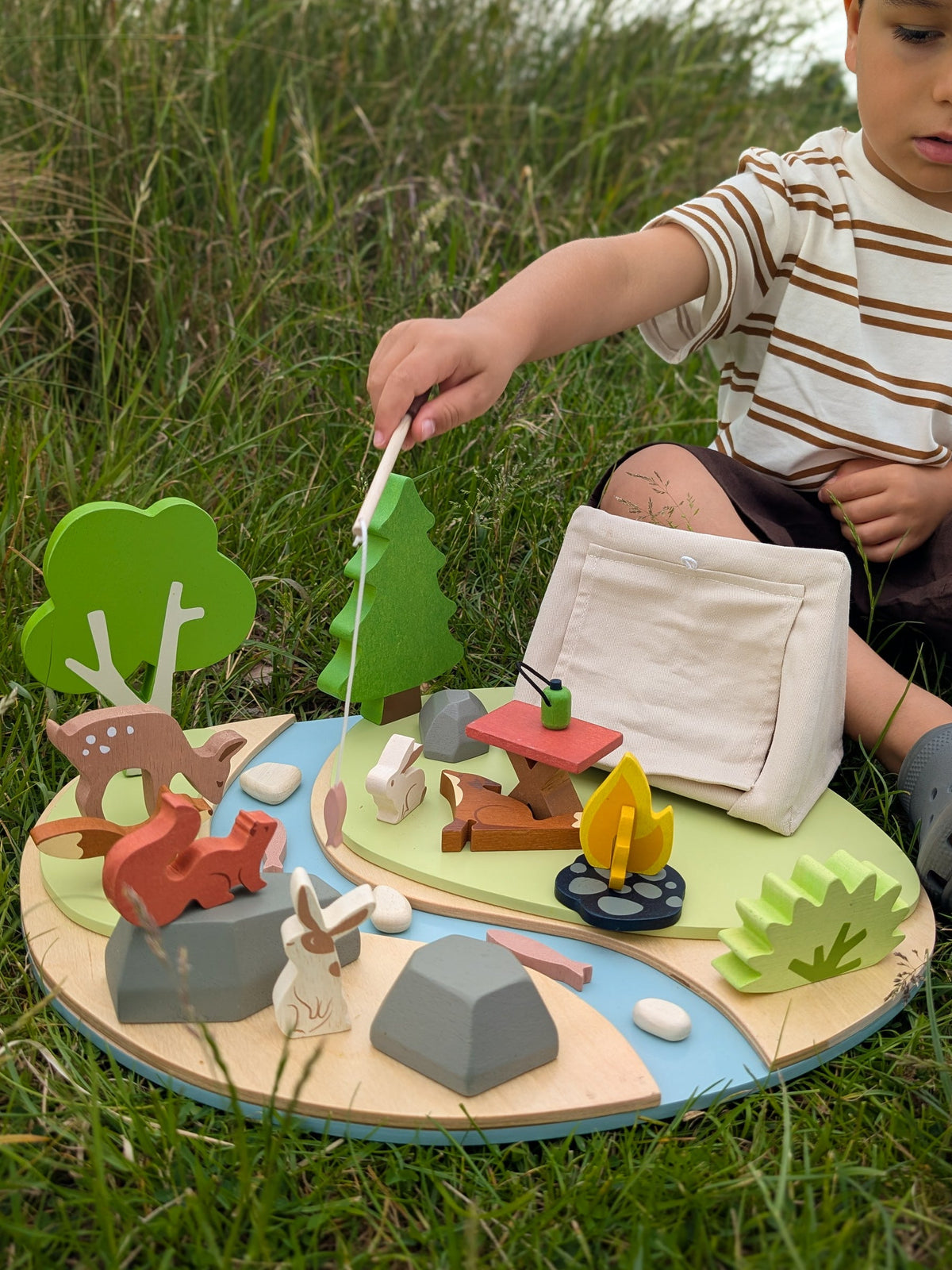 Wildlife Camping Playset