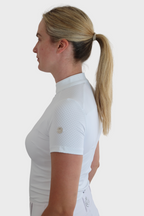 Short Sleeved Show Shirt - White