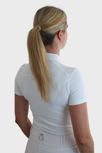 Short Sleeved Show Shirt - White