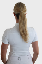 Short Sleeved Show Shirt - White