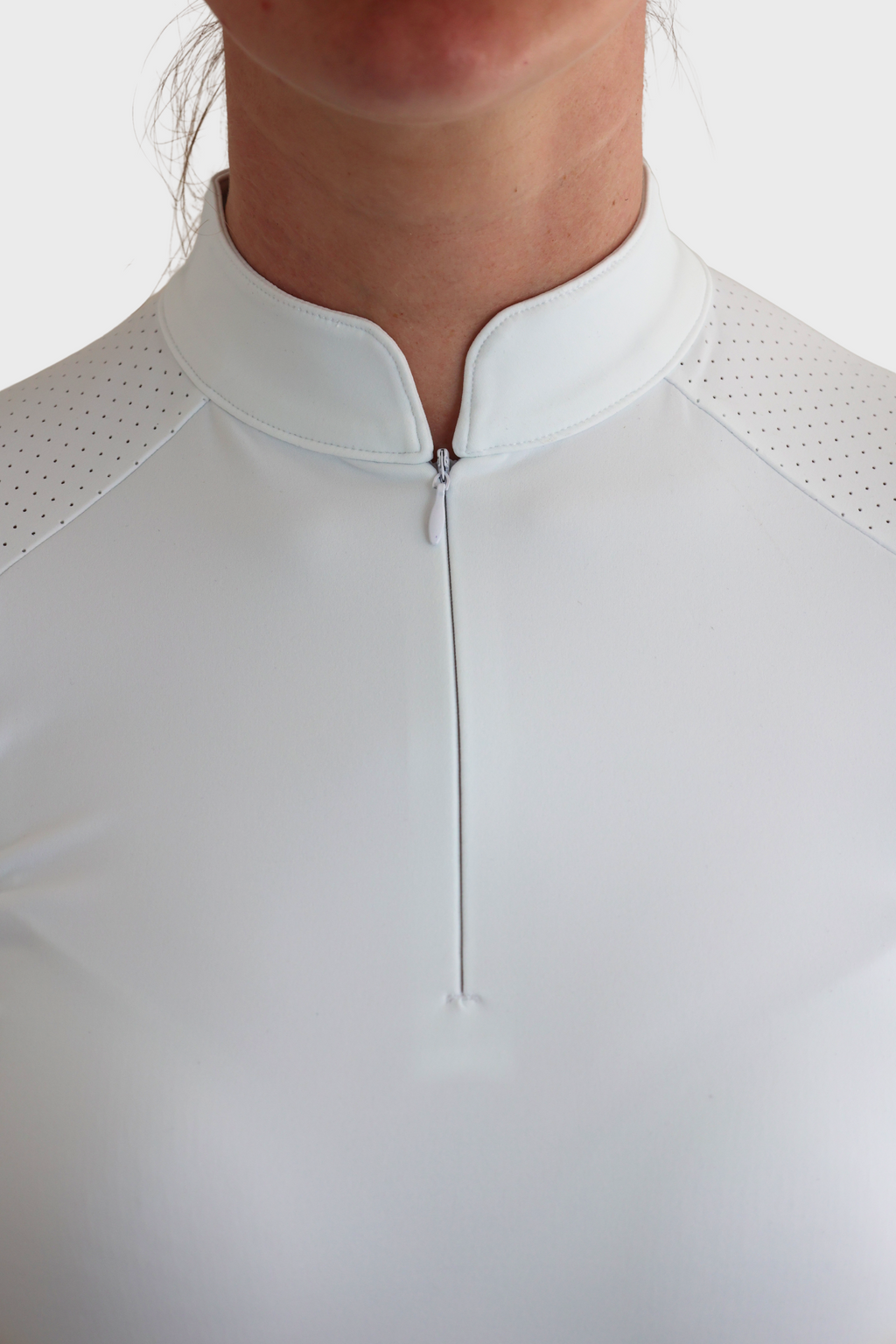 Short Sleeved Show Shirt - White