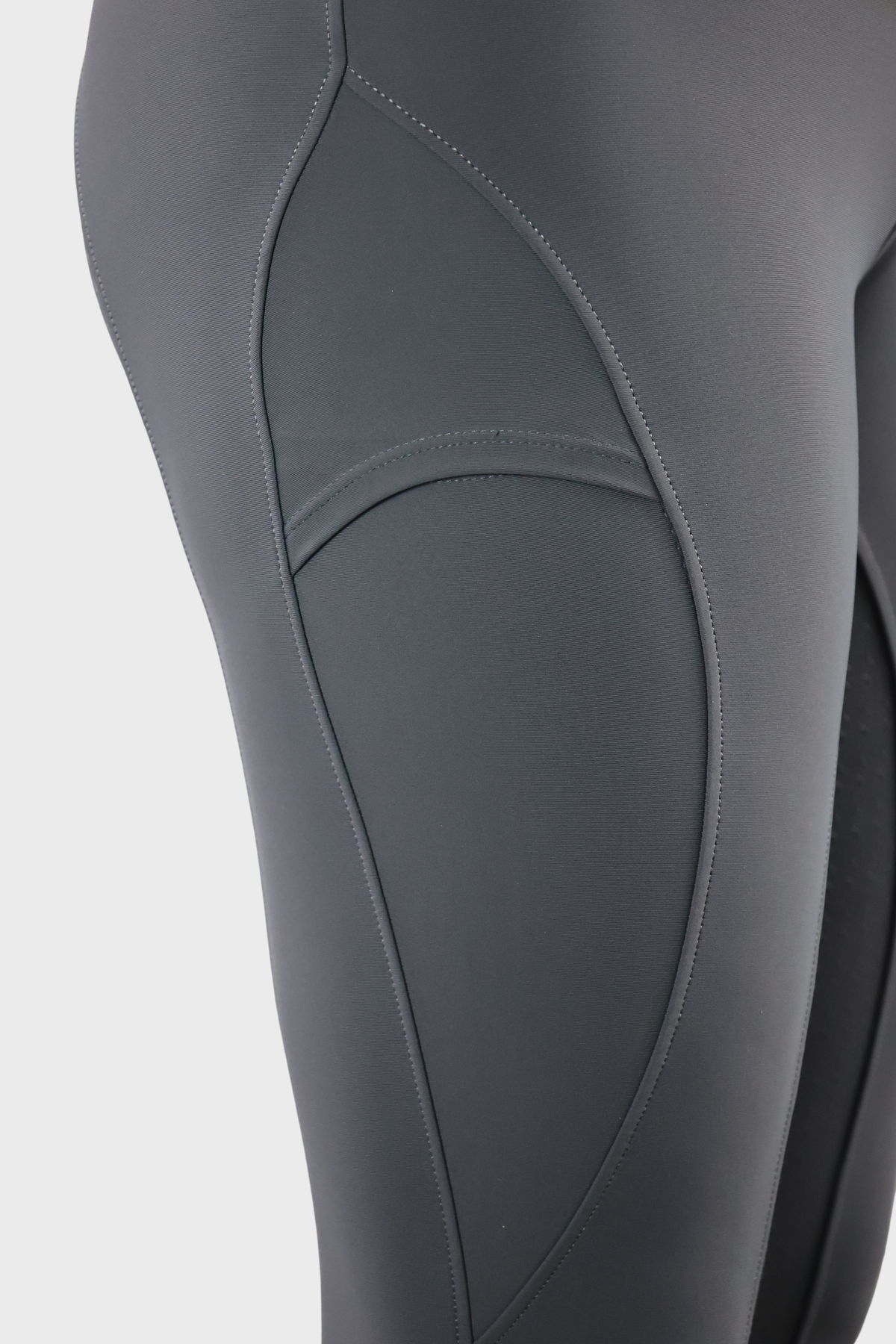 Classic Full Seat Riding Breeches - Granite