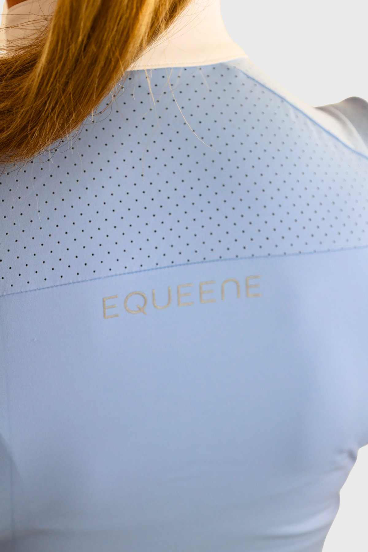 Short Sleeved Show Shirt - Baby Blue