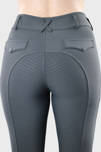 Classic Full Seat Riding Breeches - Granite