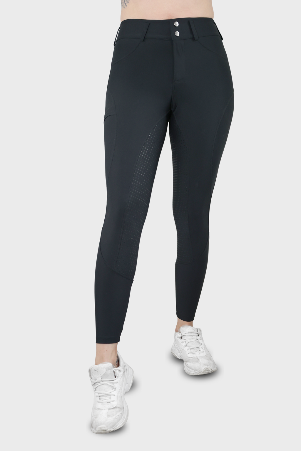 Classic Full Seat Riding Breeches - Black