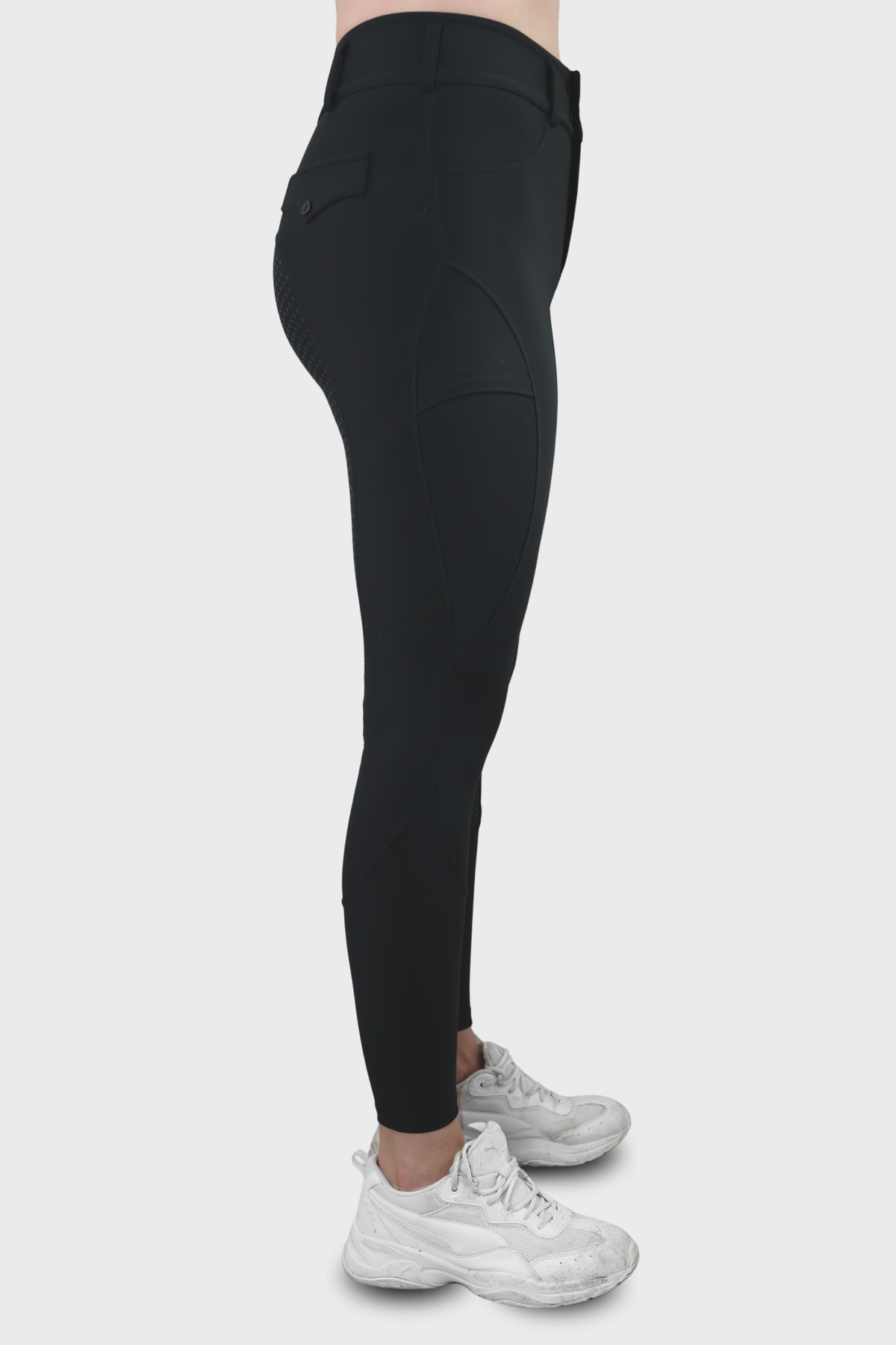 Classic Full Seat Riding Breeches - Black