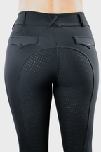 Classic Full Seat Riding Breeches - Black