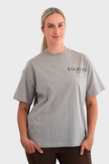 Tessa Oversized Tee - Grey