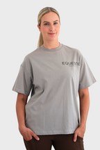 Tessa Oversized Tee - Grey