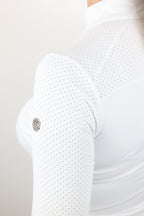 Long Sleeved Show Shirt - White