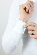 Long Sleeved Show Shirt - White