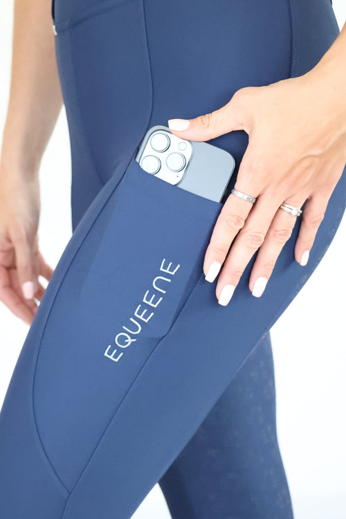 Equeene Isla Performance Breeches - Navy