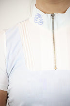 Florence Show Shirt - Powder Blue Stripe