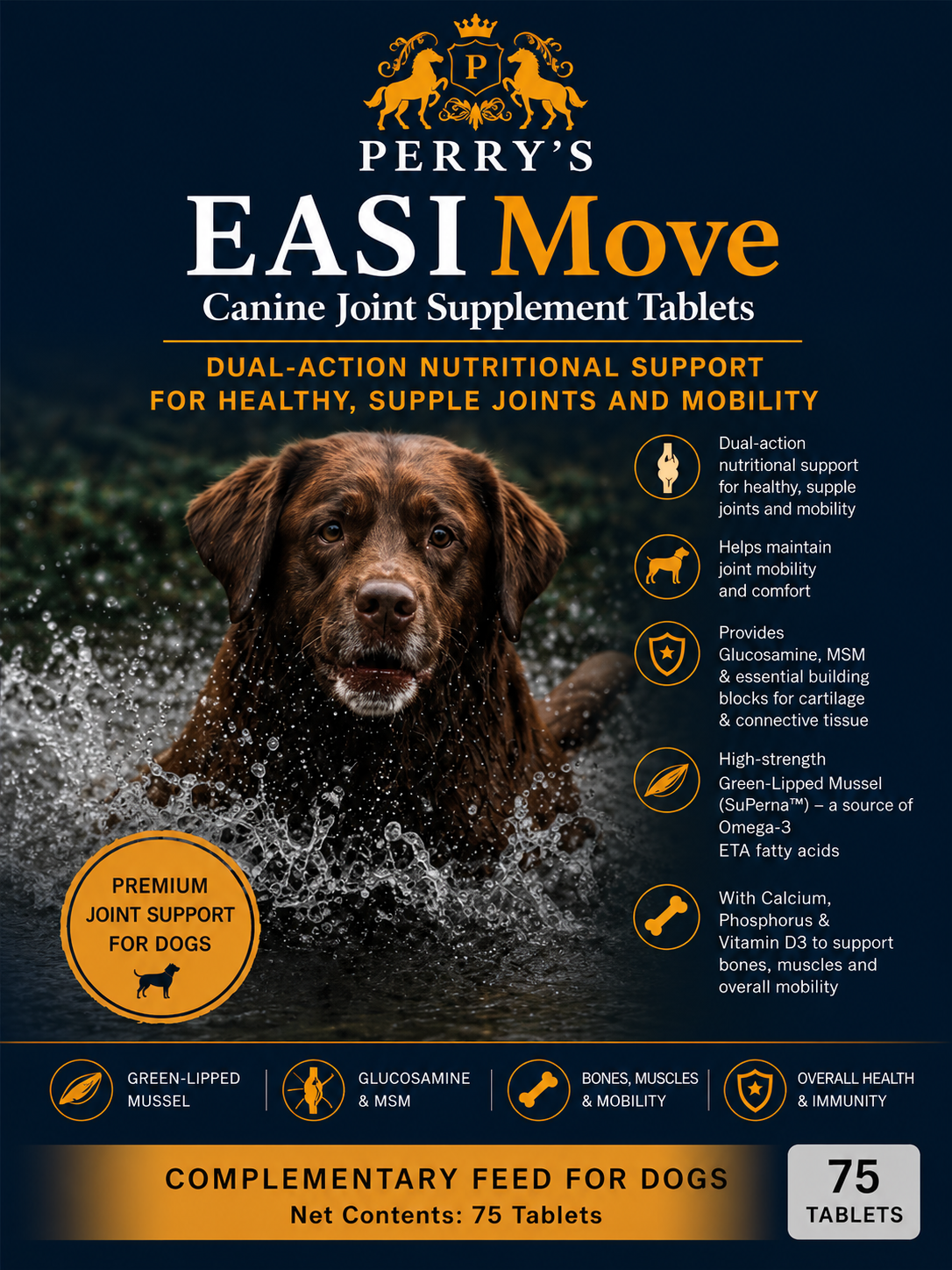 EASIMove Canine Joint Supplement Tablets
