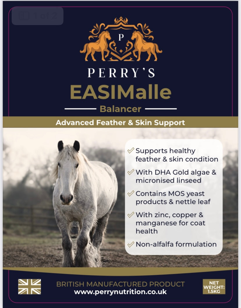 EASIMalle Balancer™ Advanced Skin & Feather Support for Horses