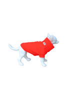 Lava Orange British Wool Dog Jumper