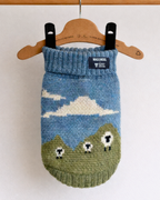 Blackface Sheep Dog Jumper in British Wool