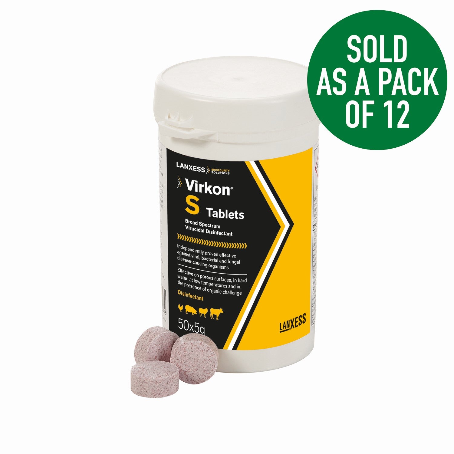 Lanxess Virkon S Tablets
