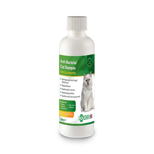 Aqueos Anti-bacterial Cat Shampoo