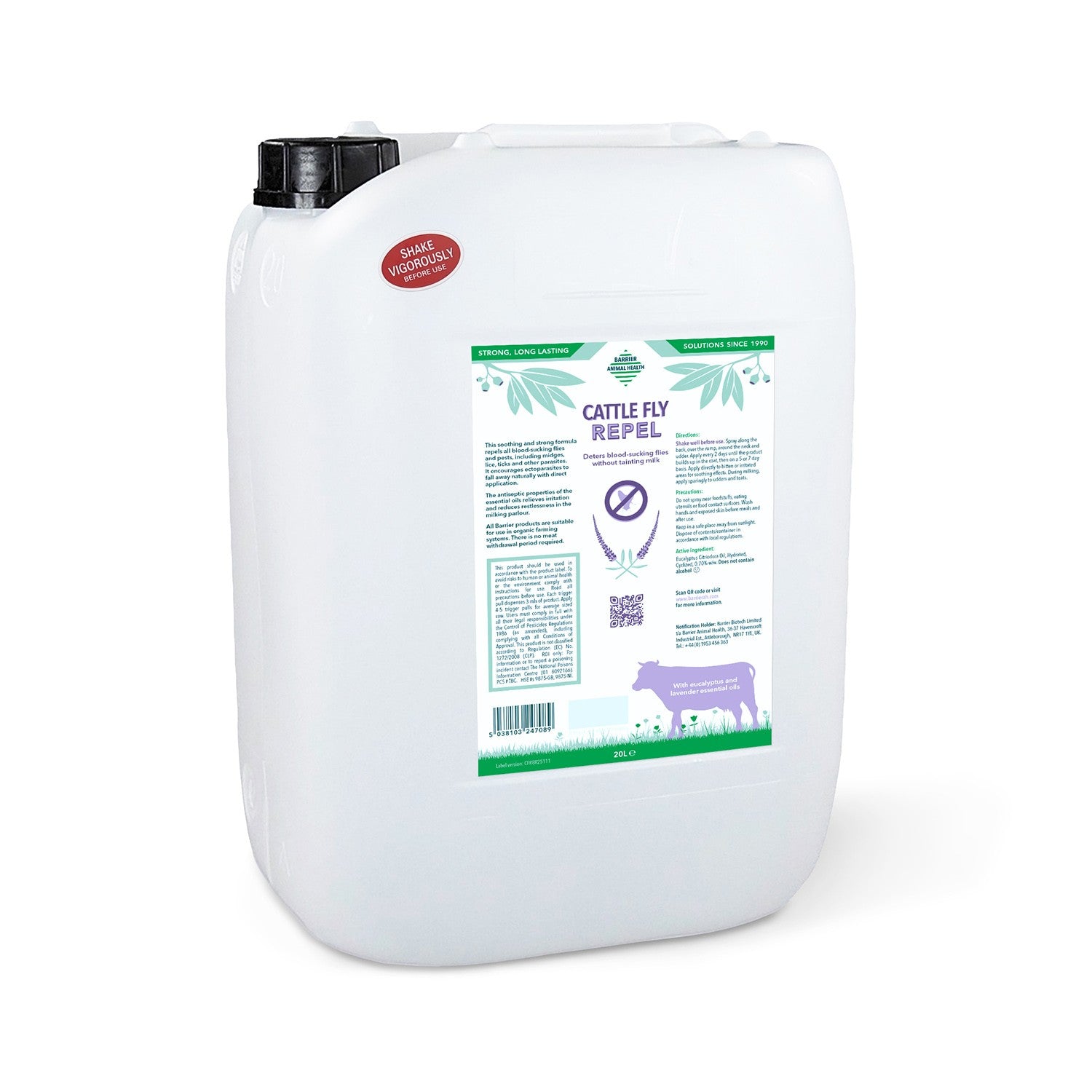 Barrier Animal Health Cattle Fly Repel
