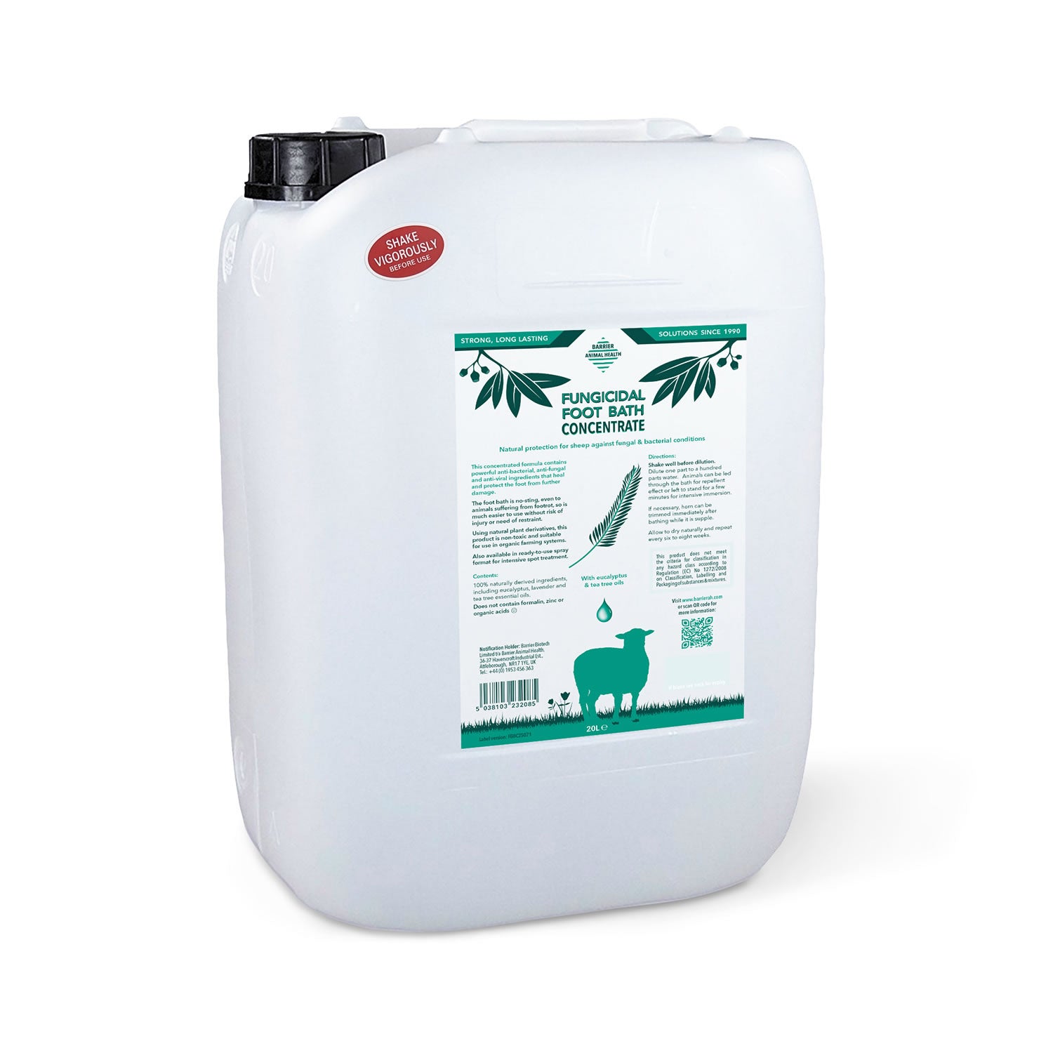 Barrier Animal Health Fungicidal Foot Bath for Sheep