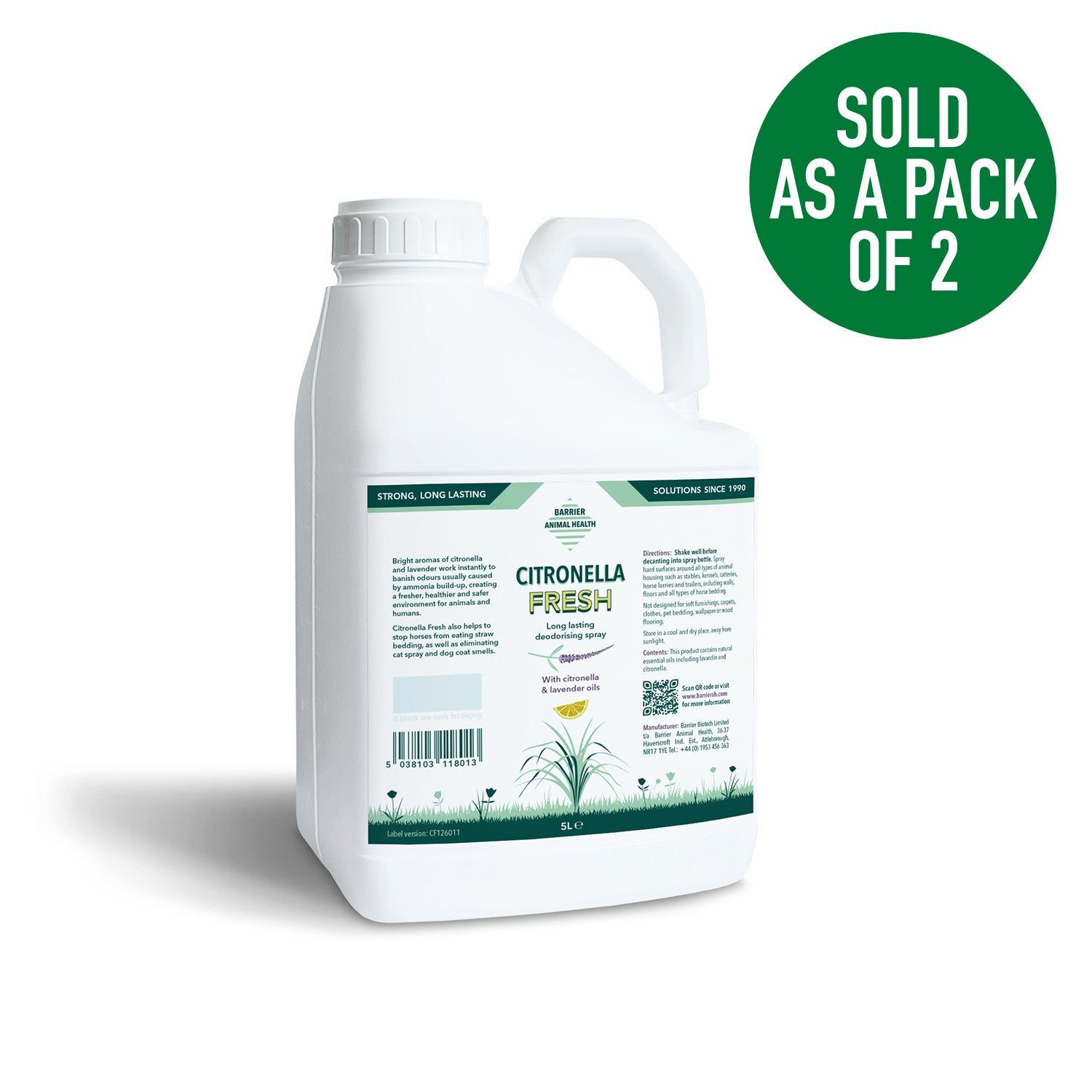 Barrier Animal Health Citronella Fresh