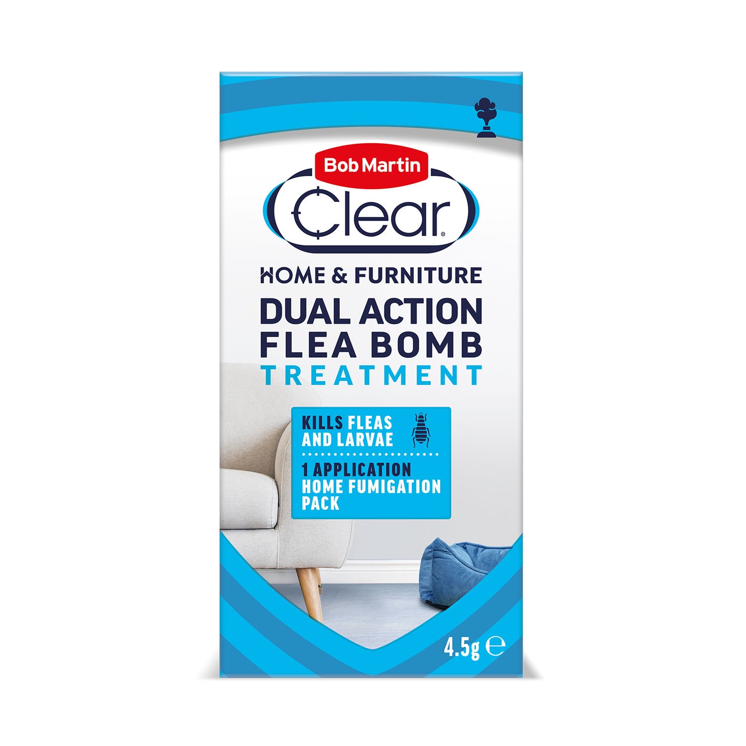 Bob Martin Clear Dual Action Flea Bomb Treatment