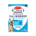 Bob Martin Clear 3-in-1 Wormer Tablets for Dogs Up to 20kg