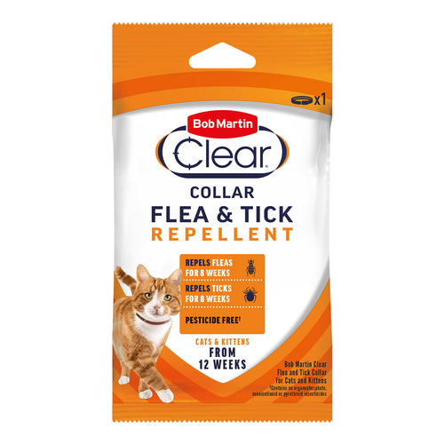Bob Martin Clear Flea & Tick Repellent Collar Cats/kittens