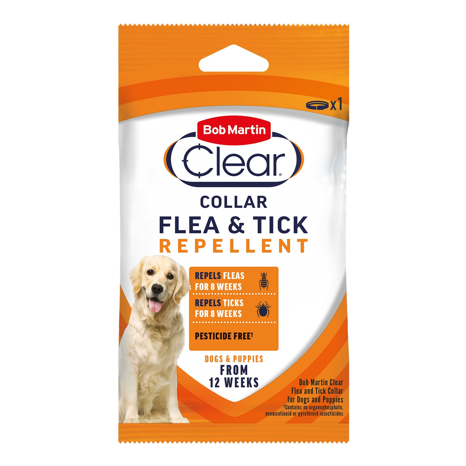Bob Martin Clear Flea & Tick Repellent Collar Dogs/puppies