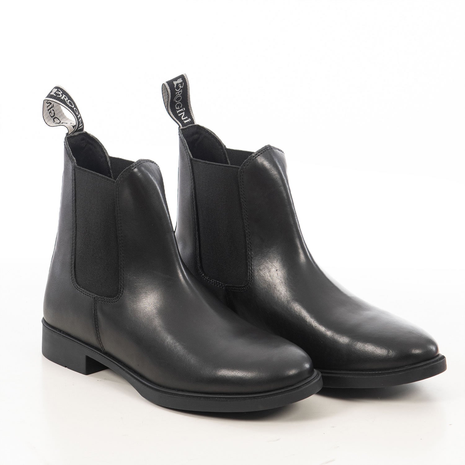 Brogini Jb Pavia Pull-on Jodhpur Boots Black