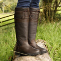 Brogini Wb132 Longridge Waterproof Country Boots Brown Wide