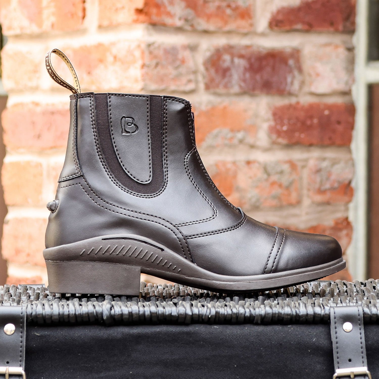 Brogini 471 Burleigh Easy-care Sport Paddock Boots Brown