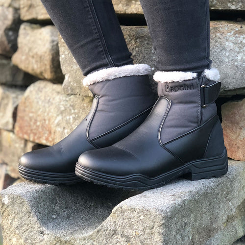 Brogini Wb127 Buxton Sub-zero Ankle Boots Black