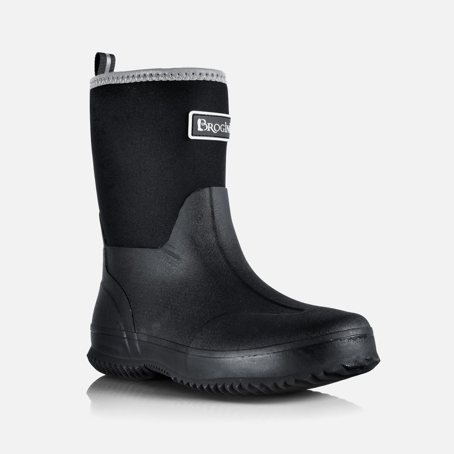 Brogini W196k Bampton Piccino Wellies Black