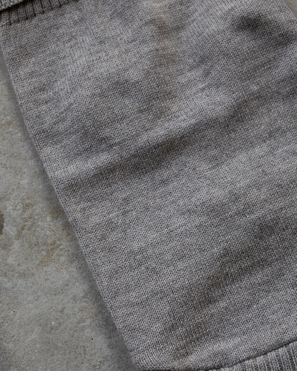 Oatmeal British Wool Dog Jumper
