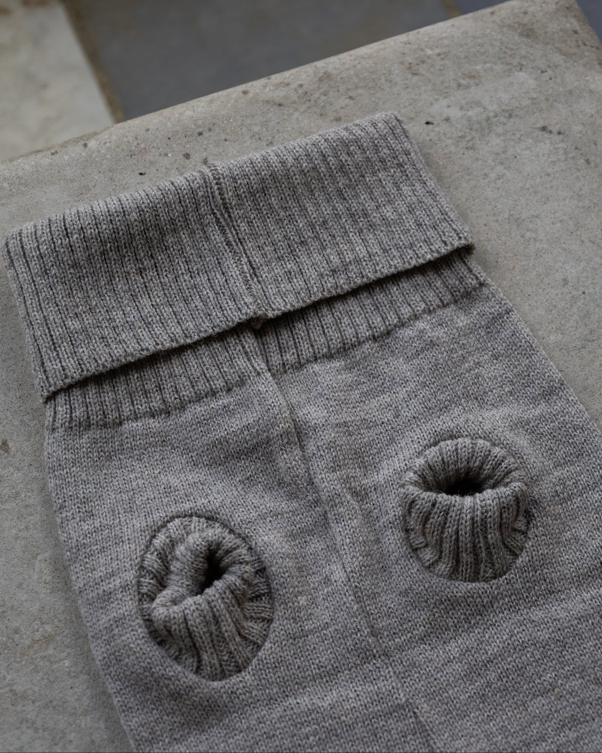 Oatmeal British Wool Dog Jumper