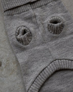 Oatmeal British Wool Dog Jumper
