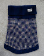 Navy Dog Jumper In Merino Lambswool