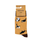 Save the Brown Cat Bamboo Socks
