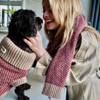 Burgundy Merino Lambswool Scarf – Heritage Style with Modern Elegance
