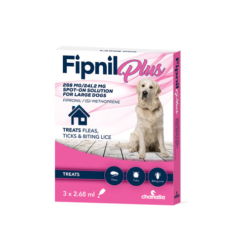 Chanelle Fipnil Plus Spot-on for Large Dogs 20-40kg
