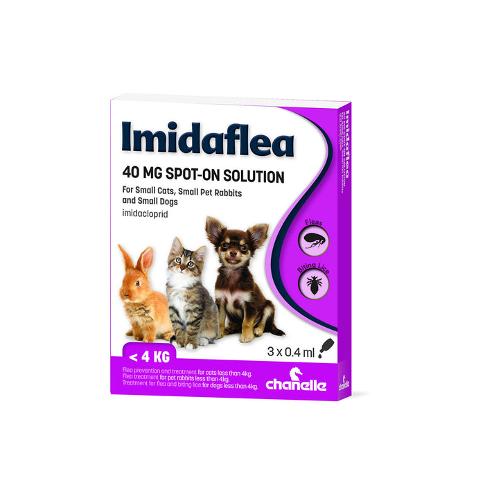 Chanelle Imidaflea 40gm Spot-on for Small Pets Under 4kg
