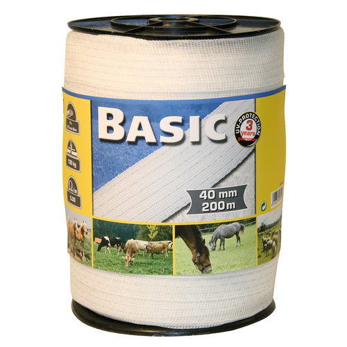 Corral Basic Fencing Tape 200m X 40mm