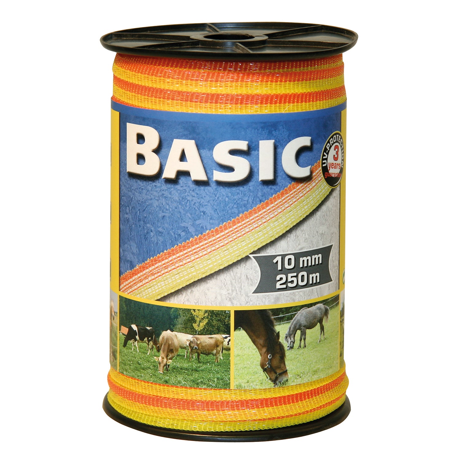 Corral Basic Fencing Tape 250m X 10mm