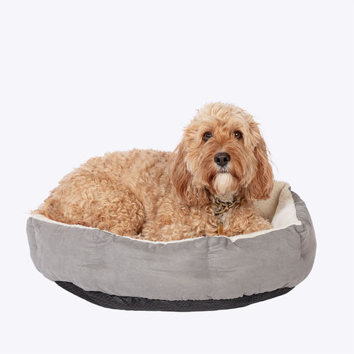 Danish Design Essentials Quilted Bed Silver