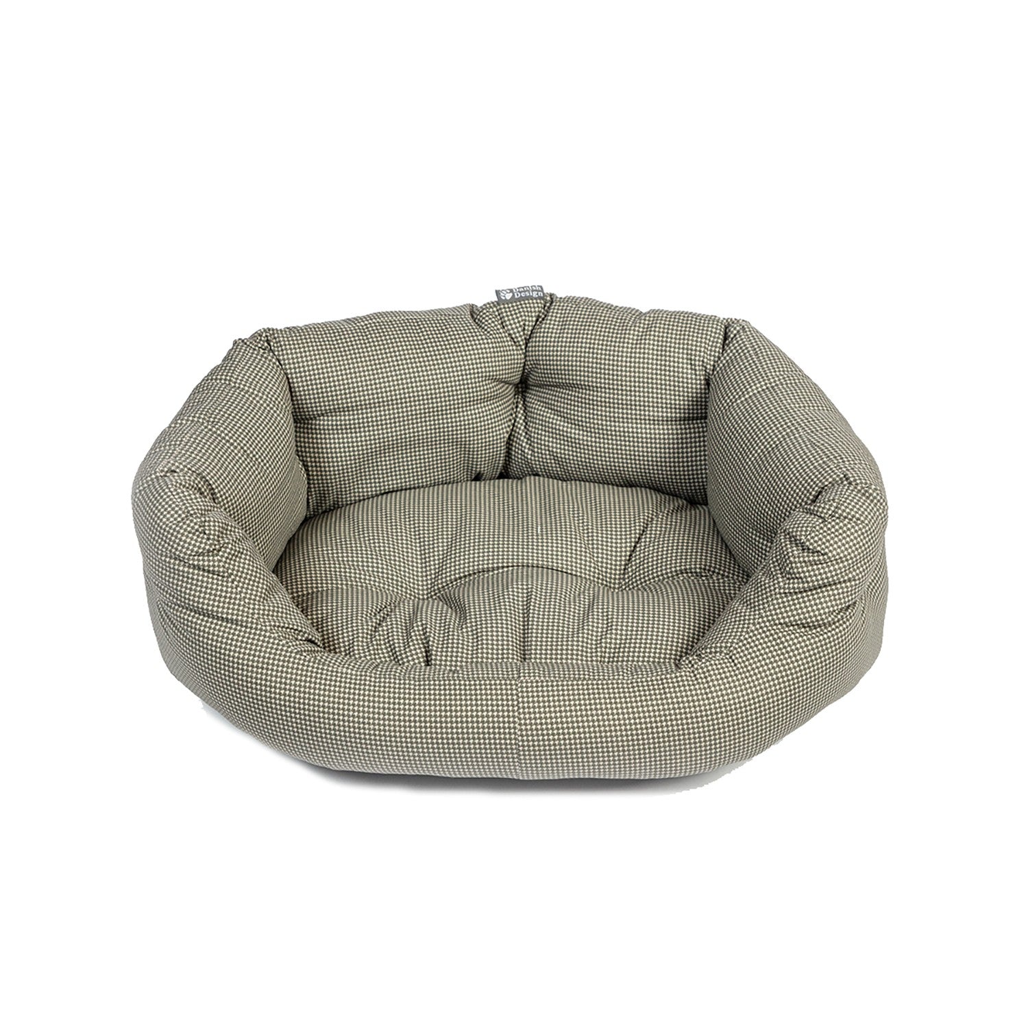 Danish Design Vintage Deluxe Slumber Bed Dogstooth Grey