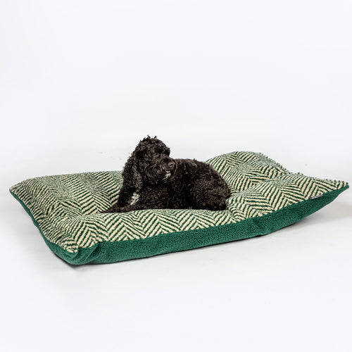 Danish Design Fleece Green Herringbone Deep Duvet