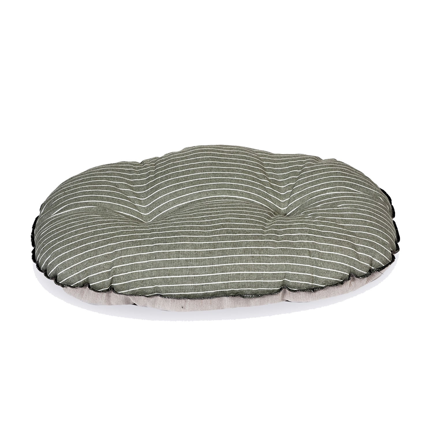 Danish Design Rustic Stripes Quilted Mattress Sage