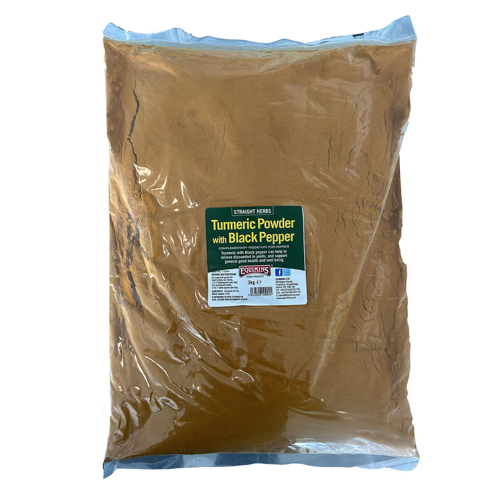 Equimins Straight Herbs Turmeric Powder with Black Pepper